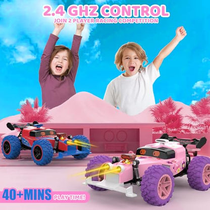 Pink Remote Control Car for Girls (Pink)