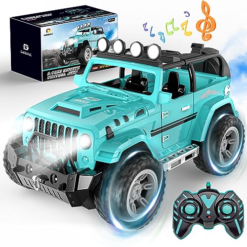 Remote Control Car with Fog Mist & Music (Blue)