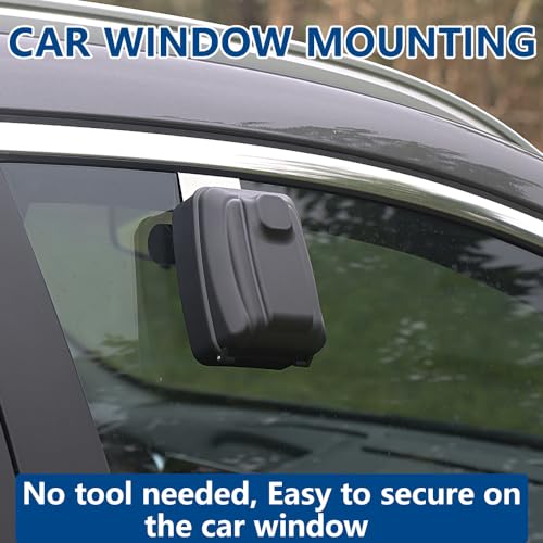 Car Window Lock Box for Turo (Light Grey Car Lock Box with Keypad)