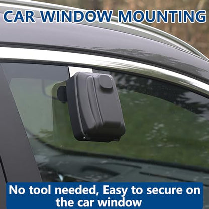 Car Window Lock Box for Turo (Light Grey Car Lock Box with Keypad)