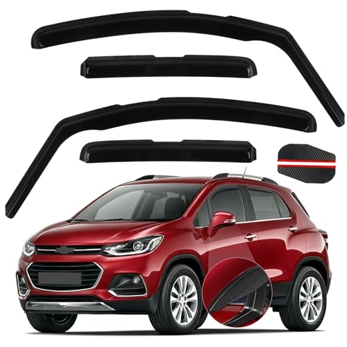 4PCS in Channel Window Rain Guards Fit for Chevrolet (For 2014-2023 Trax/13-23Encore)