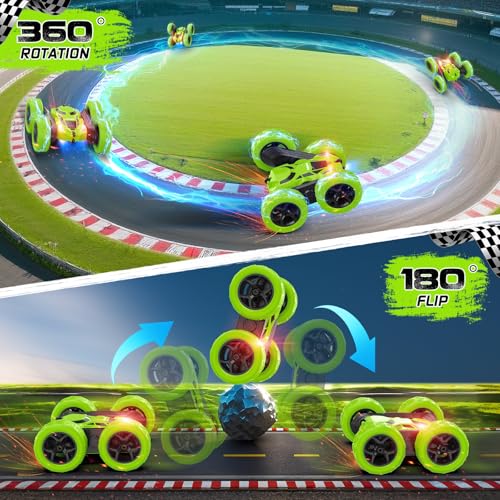 Remote Control Car for Kids Age 4 (Green)