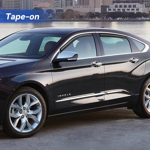 Window Visors Rain Guards for 2014 (2014-2020 Chevy Impala)