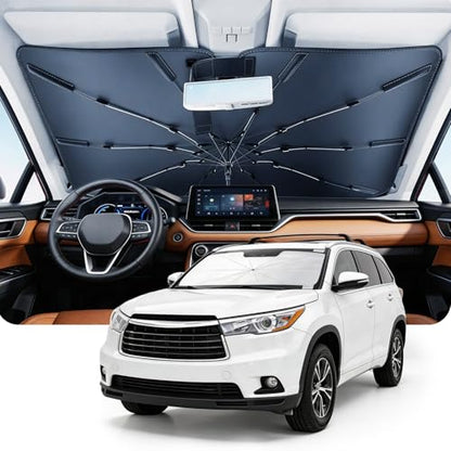 Umbrella Windshield Sun Shade for Toyota Highlander (FOR | Toyota Highlander (2009-2026))