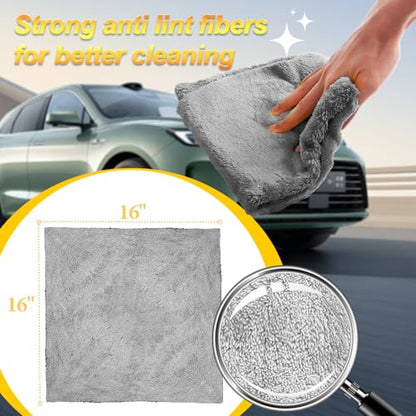 Car Wash Drying Towels (Multicolor)