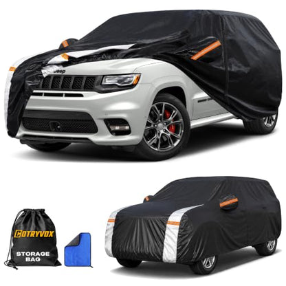 Multi Layer Car Cover Custom Fit for Jeep Grand Cherokee (Custom fit Jeep grand Cherokee / SUV car cover)