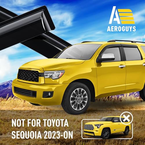 Extra Durable Window Deflectors Tape (For Toyota Sequoia 08-22)