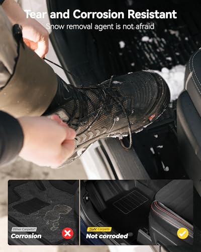 Floor Mats & Cargo Liner with Carpet for Jeep Grand Cherokee L 2021