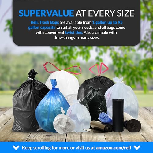 55 60 Gallon Trash Bags Heavy Duty