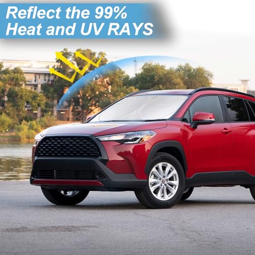 Windshield Sunshade for 2022 (Fit Toyota Corolla Cross)