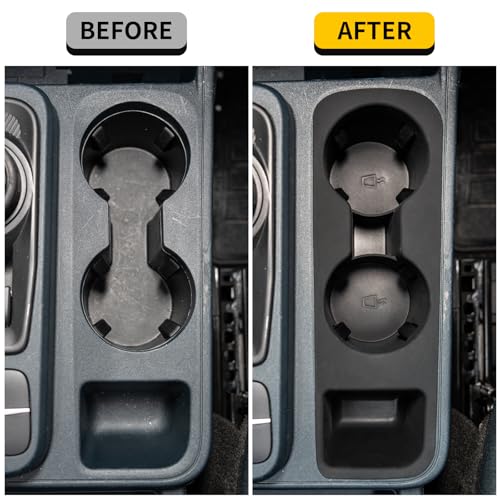 Cup Holder for 2022 (Compatible with 2022+ Ford Maverick Black)