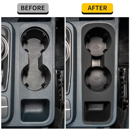 Cup Holder for 2022 (Compatible with 2022+ Ford Maverick Black)