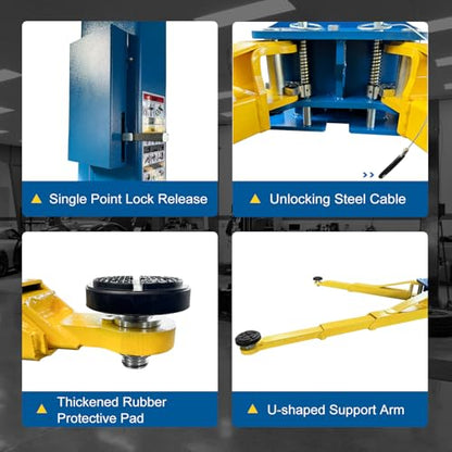 110V Two Post Car Lift 11 (Overhead-110V)