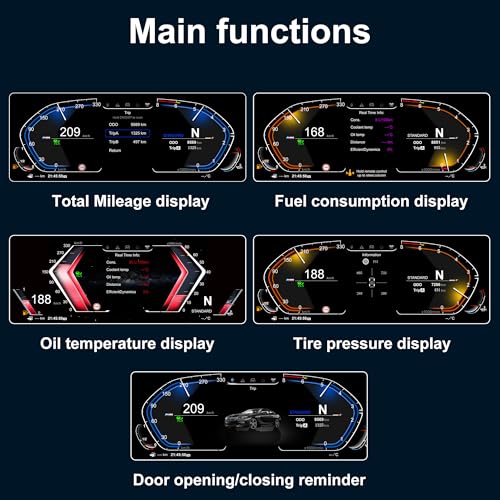 Digital Cluster for BMW E81 E82 E87 E88 2006