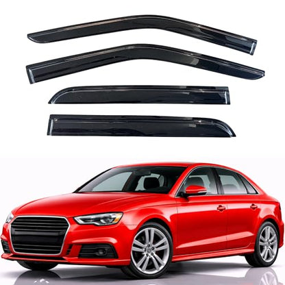 Rain Guards Fit for 2014 (2014-2020 A3 Sedan)