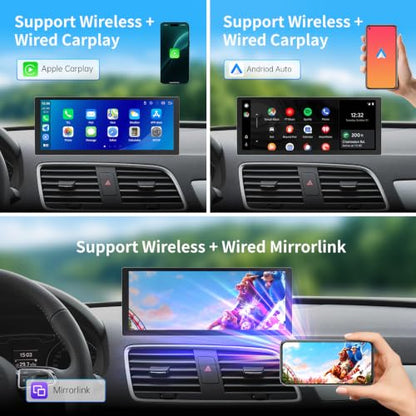 10.25 Inch Wireless Android Auto for Audi Q3 3GMMI
