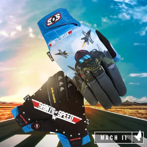 Mach II Dirt Bike Gloves (Large)