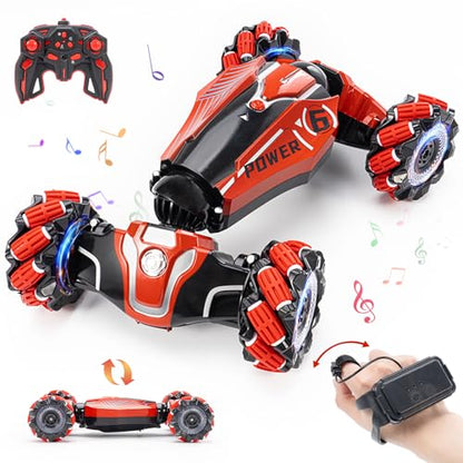 Gesture Sensing RC Stunt car (Deep Red)