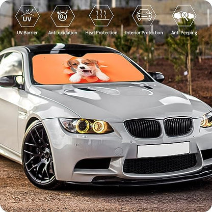 Custom Car Windshield Sun Shade (Photo S)