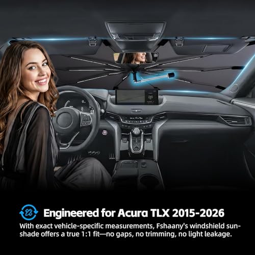 Windshield Sun Shade Umbrella for Acura TLX 2015 (For Acura TLX 2015-2026)