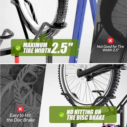 2 Bikes Floor Stand (2 Bikes)