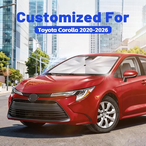 Windshield Sun Shade Umbrella for Toyota Corolla 2020 (For Toyota Corolla 2020-2026)