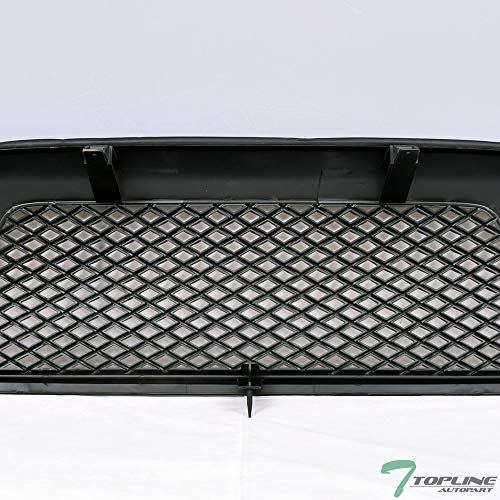 Matte Black Dragon Mesh Front Hood Bumper Grill Grille Gurad Guard ABS Compatible With 05