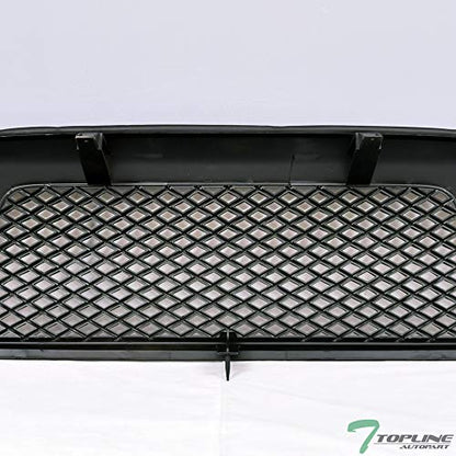 Matte Black Dragon Mesh Front Hood Bumper Grill Grille Gurad Guard ABS Compatible With 05
