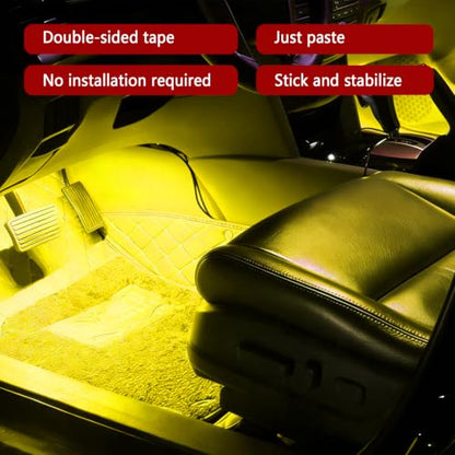 Car Interior LED Lights (Yellow)