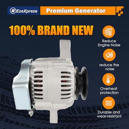 Ezexpreze 2 Wire 12V 35 Amp Alternator 12180 12180NSE for Forklift 5FG (12180N)