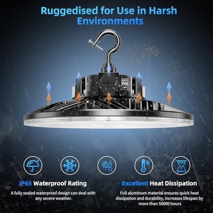 LED High Bay Light Fixture 240W (1 Pack)