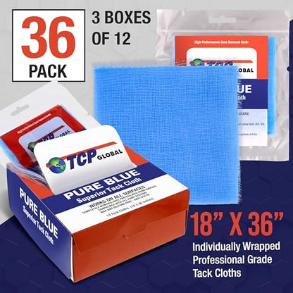 Pure Blue Superior Tack Cloths