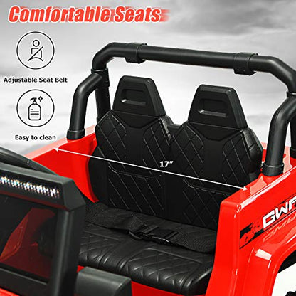 Kids Ride on Car Truck with 2.4G Remote Control (Red)