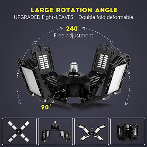 2 Pack LED Garage Light (200W 2PC)