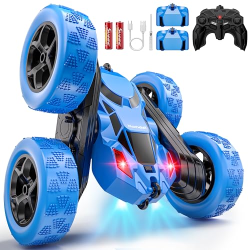 Remote Control Stunt Car for Kids (Blue / Pro (USB-C & Modular Battery))