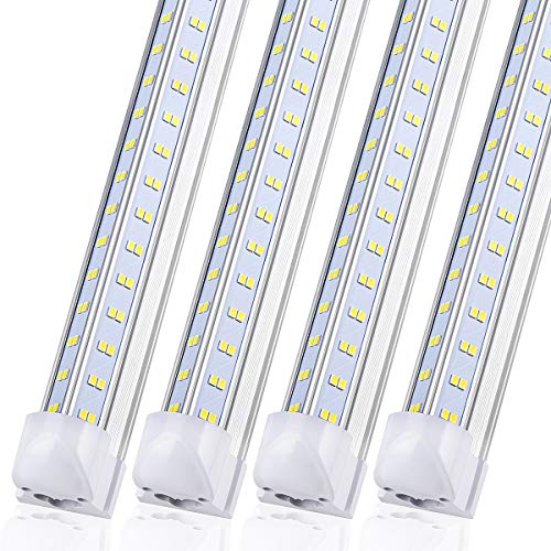 4 Pack 4FT LED Shop Light Fixture (Ceiling-4PCS 4FT 5000k)