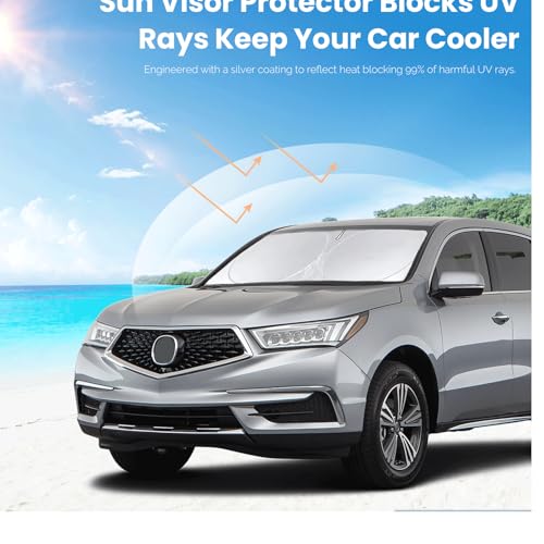 Windshield Sunshade for Acura MDX 2021 (for Acura MDX 21-26)