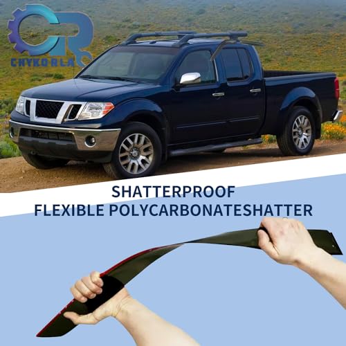 Window Visor Rain Guards Fit for Nissan Frontier Crew Cab 2005 (For 2005-2021 Frontier Crew Cab)