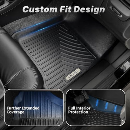 Floor Mats Fit for Toyota Tacoma Double Cab 2005