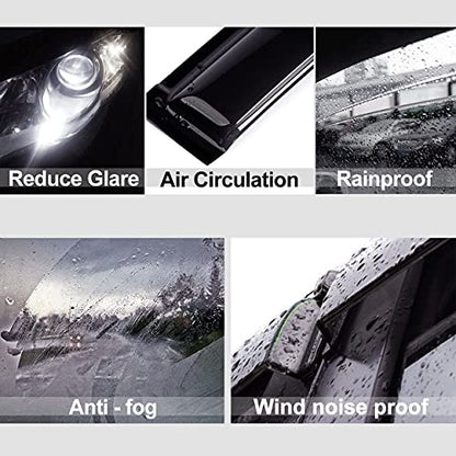 Window Visors Rain Guards for 2005 (2005-2012 Pathfinder)