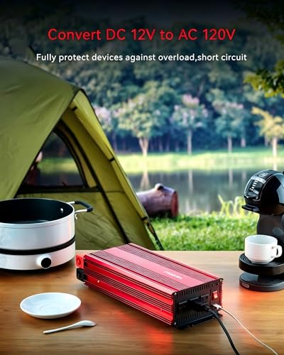 3000W Power Inverter (Red)