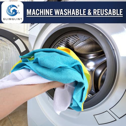 Microfiber Cleaning Cloth (Multicolor)