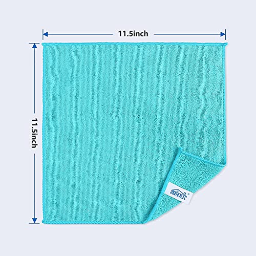 8PK Microfiber Cleaning Cloth (Multicolor)