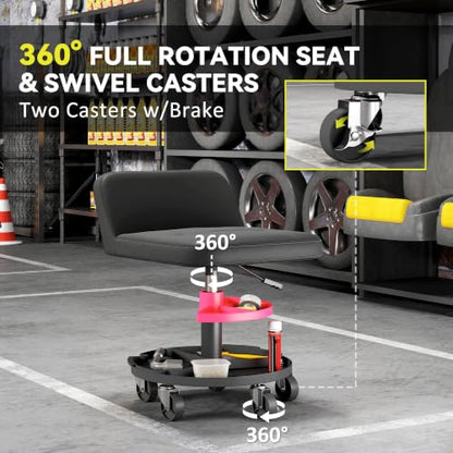 Rolling Mechanic Stool