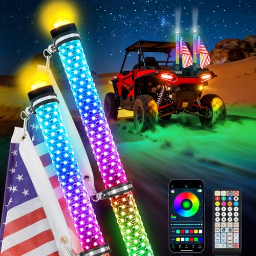 2Pack 2FT Fat Whip Lights (Fat 2Pack 2FT)