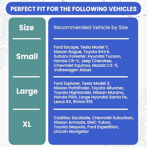 SUV Cargo Liner for Dogs (Black / Large)
