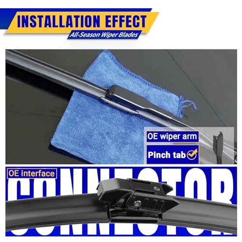 3 Wipers Fits BMW X2 2018 (24"/20"/13")