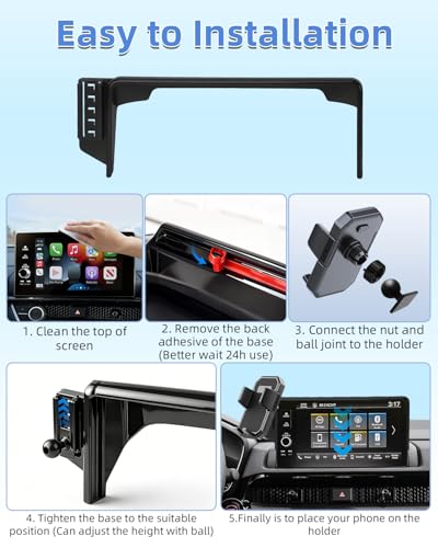 Car Phone Holder for Honda CRV (Honda HR-V/CR-V 2023-2026 (7/9 inch) / Auto Lock)