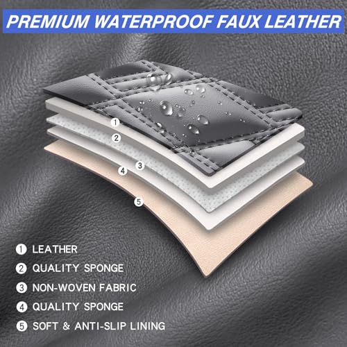 Car Seat Covers Full Set (Gray / Full Set)