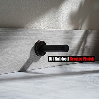 Door Stopper Oil Rubbed Bronze (2 Pack / Oil Rubbed Bronze)